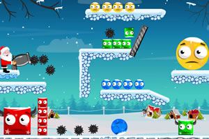 红绿小怪回家圣诞选关版