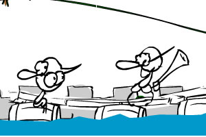 动漫小人战巨魔