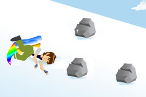 少年骇客高山滑雪