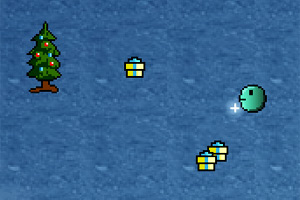 小圆球吃圣诞礼物