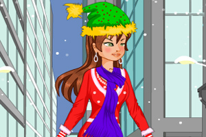 圣诞节旅游装扮