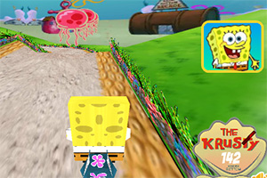 海绵宝宝3D版赛车