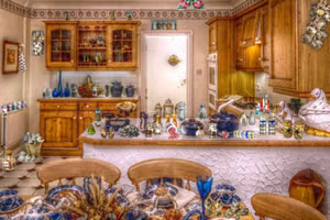 舒适的咖啡找东西