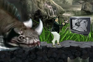 鸟叔巨龙抓下逃生