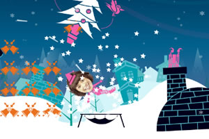 大炮飞人进烟囱