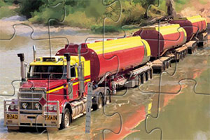 超长大卡车拼图