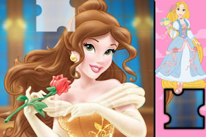 迪士尼公主拼图