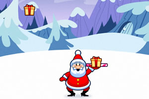 圣诞老人巧接礼物