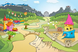 笔下仙境找钥匙