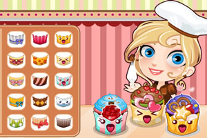 女生节纸杯蛋糕