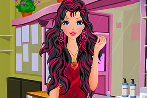 女孩的丘比特发型