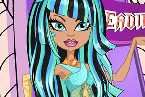 怪物高校女孩美发