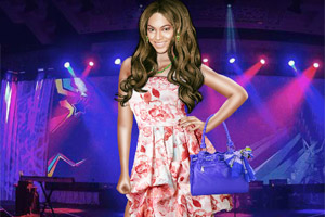 碧昂丝化妆打扮