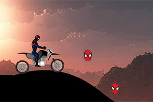 蜘蛛侠山道摩托