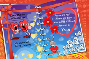 有趣的情人节卡片