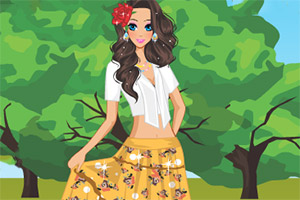 吉普赛女郎装扮