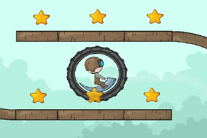 杂技巨轮车选关版