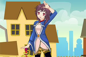 装扮可爱女战士