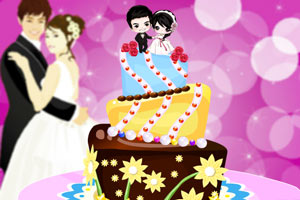 精致的婚礼蛋糕