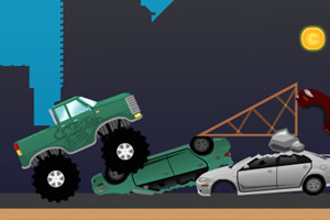 怪物卡车障碍练习