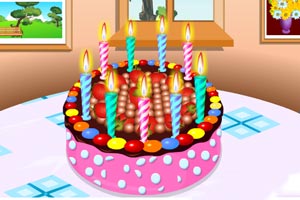 漂亮的生日蛋糕