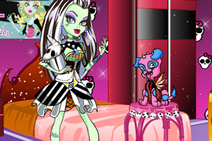 弗兰基与可爱小狗