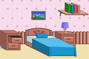 逃离女孩的房间