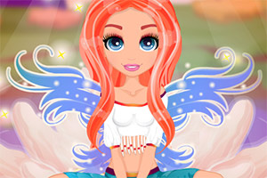 百合仙子练瑜伽