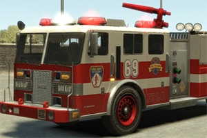 消防大卡车找字母