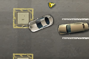 豪华小轿车停车