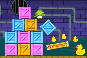 小鳄鱼爱小黄鸭