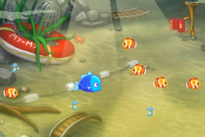 海底的大鱼吃小鱼