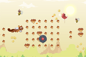 小松鼠的飞行器