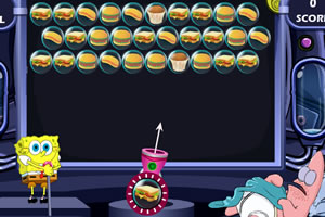 海绵宝宝玩泡泡龙