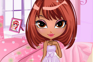 可爱女孩的妆容