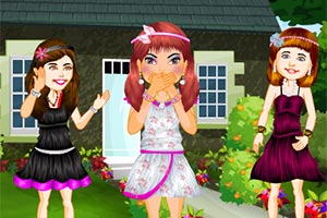 可爱的爱笑女孩