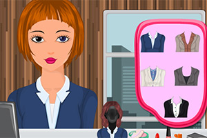 办公室秘书化妆