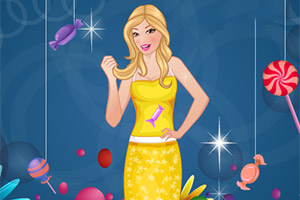 卖糖果的小女孩