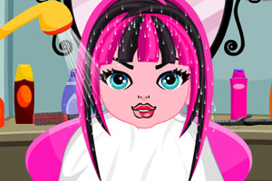 怪物高校娃娃美发