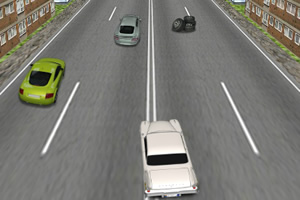 老式汽车公路驾驶