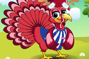 感恩节时尚火鸡