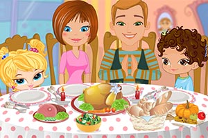 感恩节家庭聚餐