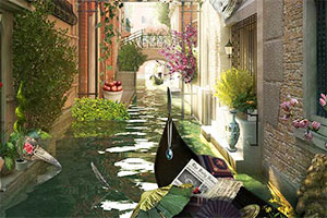 意大利风情小镇