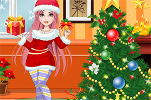 圣诞节晚会打扮