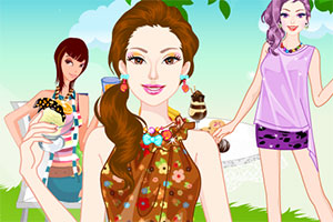 芭比和艾莉下午茶