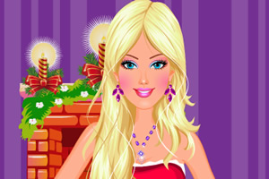 芭比圣诞夜美容