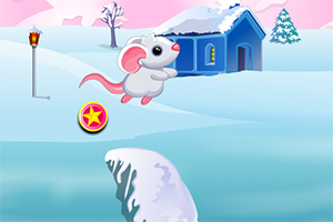 可爱小老鼠赛跑