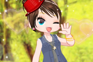 甜娃娃化妆打扮4