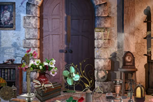 森林木屋找东西