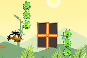 愤怒的小鸟直升机